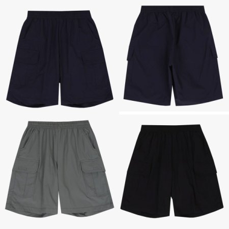 UNI 나일론 스트레치 카고5부팬츠