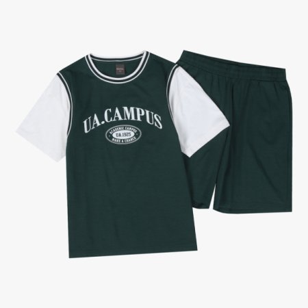 UNI 소로나 조끼레이어드 셋업