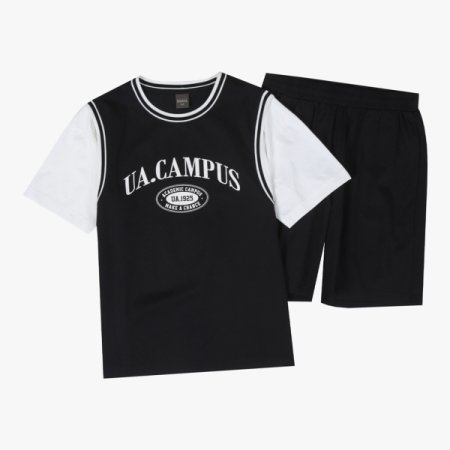 UNI 소로나 조끼레이어드 셋업