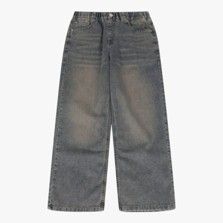 UNI 워싱 와이드 데님