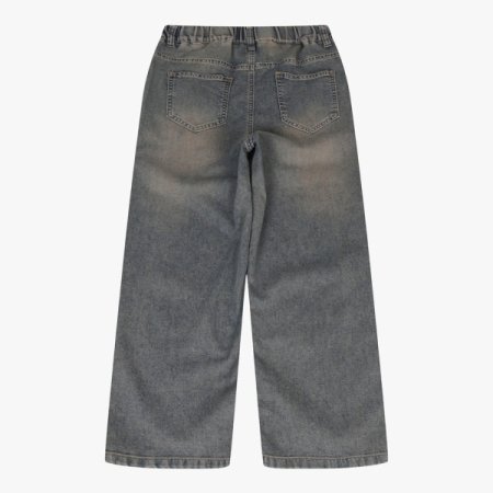 UNI 워싱 와이드 데님
