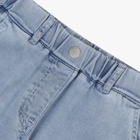 세미 와이드 데님 바지