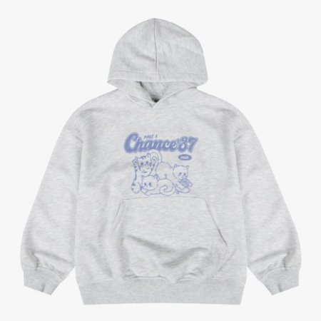 CP 쭈리 그래픽 후드티셔츠
