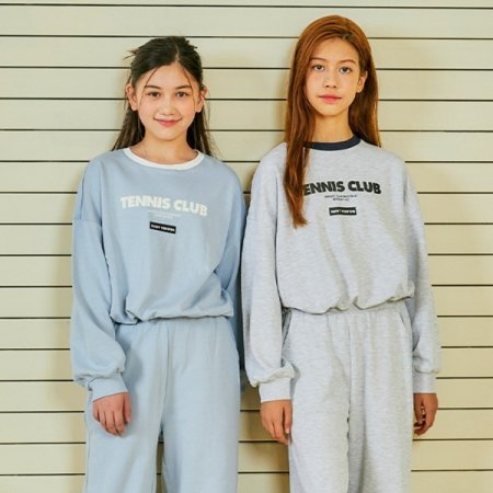 리쁘배색 포인트 맨투맨