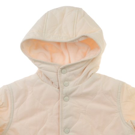 보아털 안감 퀼팅 점퍼