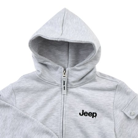 나침반자수 후드집업