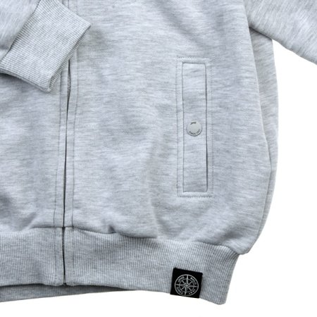 나침반자수 후드집업