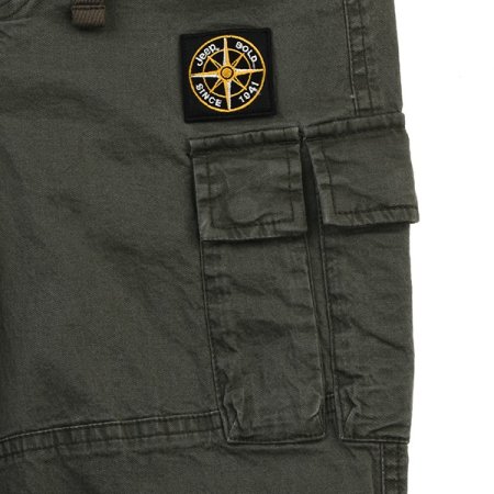 워싱 아웃포켓 RIB 조거팬츠