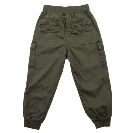 워싱 아웃포켓 RIB 조거팬츠