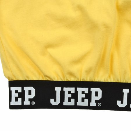 곰와펜 이밴드 크롭 반팔티