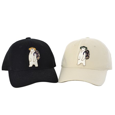 곰자수 6각 모자