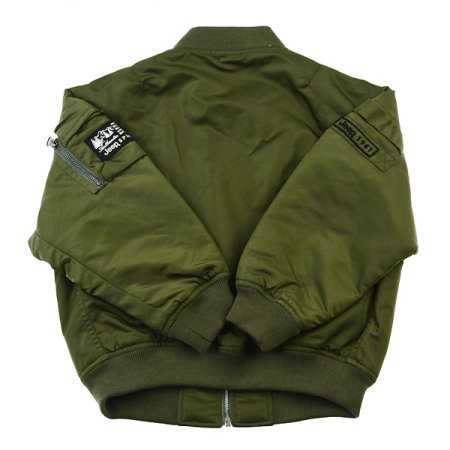 패딩 누빔 항공점퍼