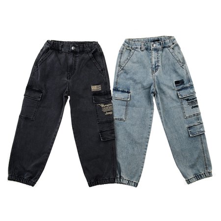 가을 아웃포켓 조거 데님팬츠