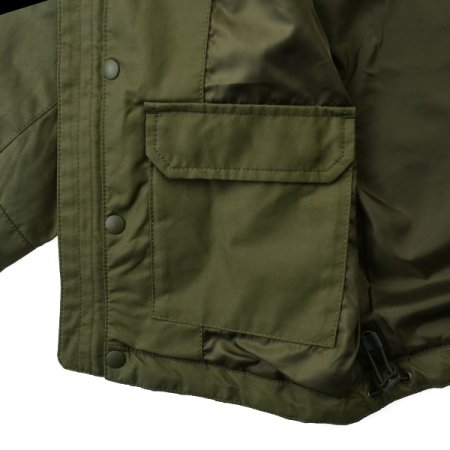 키즈 테잎 장식 후드 점퍼