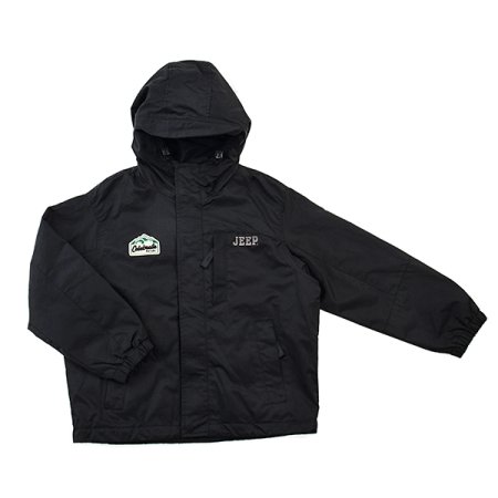 키즈 테잎 장식 후드 점퍼