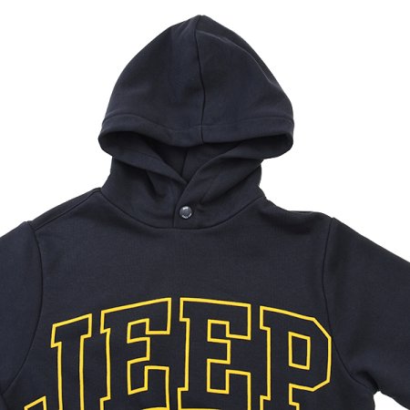 라인 대문자 빅지프 후드티