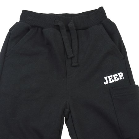 대문자 지프 스트레이트 트레이닝팬츠