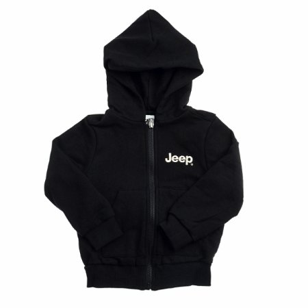 키즈 기본로고 후드집업