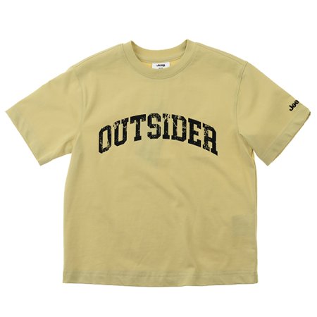 아웃사이더 빈티지 프린트 반팔티