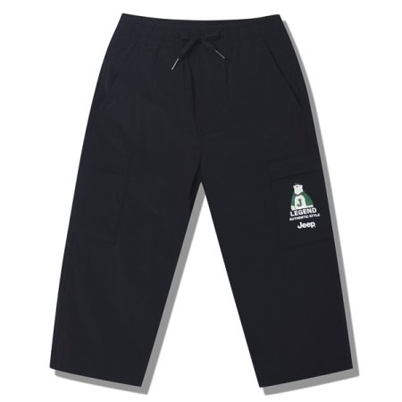 지프키즈 베어 아웃포켓 7부 팬츠