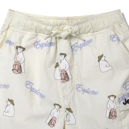 지프키즈 곰 전판 셋업 반바지