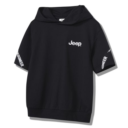 왜고니어 싱글 반팔 후드티