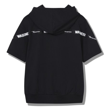 왜고니어 싱글 반팔 후드티