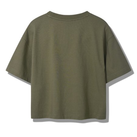 여아 곰프린트 셋업 반팔티