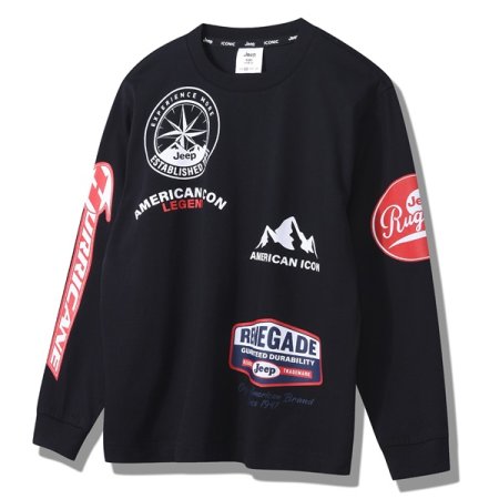 지프키즈 볼드 그래픽 긴팔티