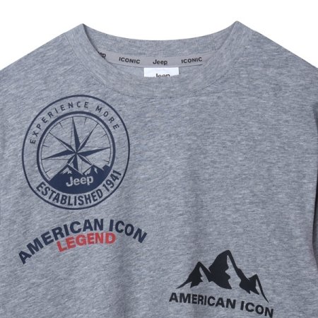 지프키즈 볼드 그래픽 긴팔티