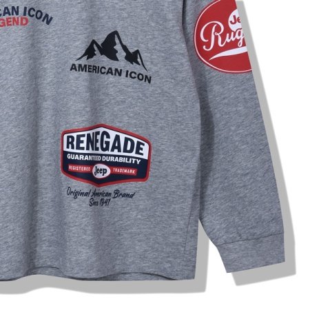 지프키즈 볼드 그래픽 긴팔티