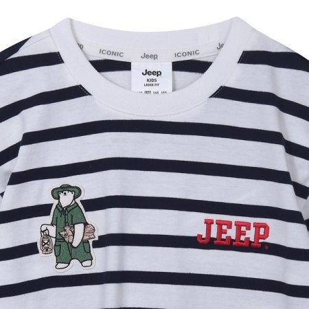 지프키즈 곰와펜 7부 스트라이프티