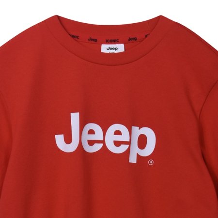 지프키즈 빅지프 직조와펜 반팔티