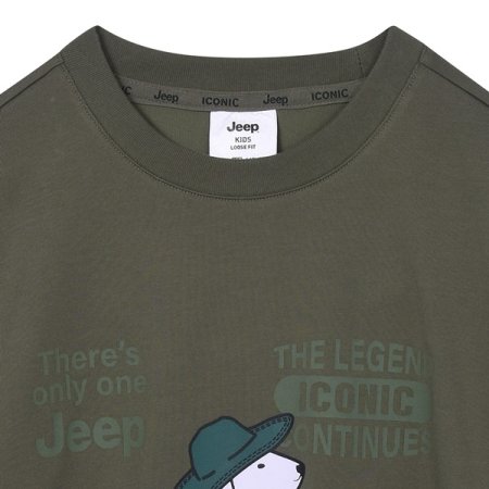 후로피 곰나염 반팔맨투맨