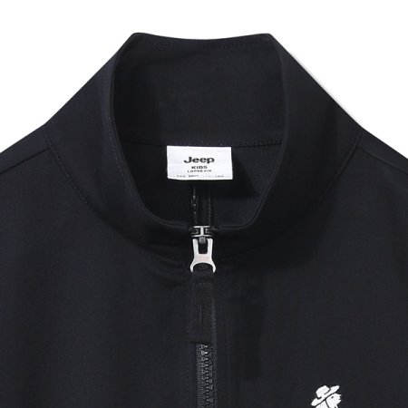 곰 자수 반넥 반팔 맨투맨