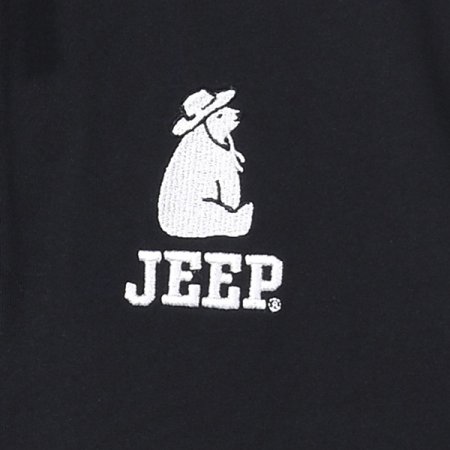 곰 자수 반넥 반팔 맨투맨