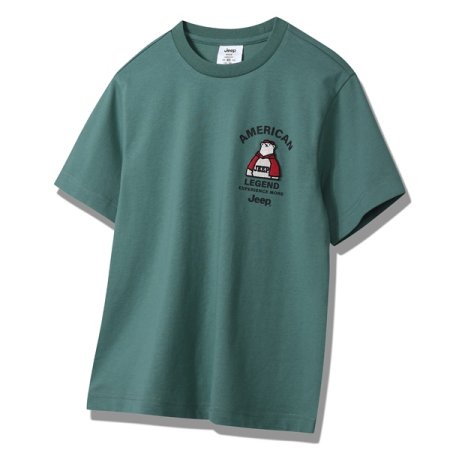 지프 곰 루즈핏 반팔티