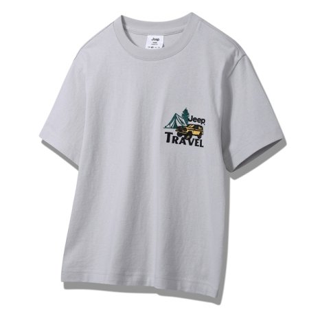 지프 트레블 백 프린팅 TS