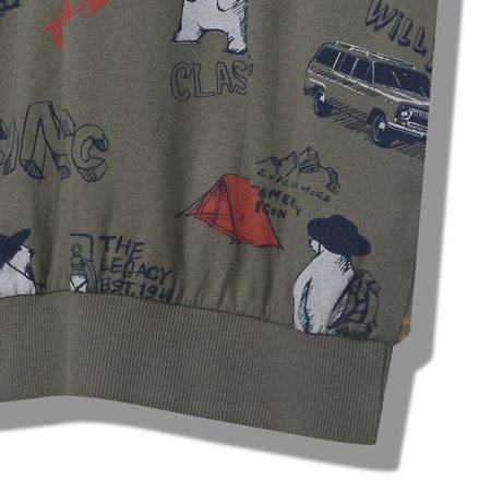 지프키즈 캠핑베어 반팔