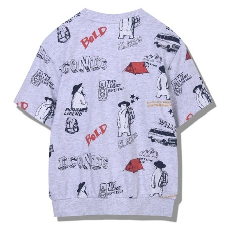 지프키즈 캠핑베어 반팔