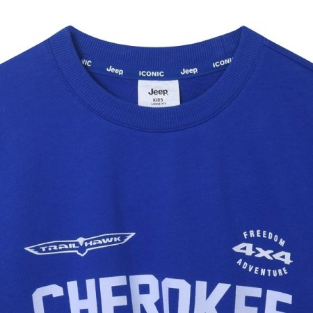 체로키 반팔 맨투맨