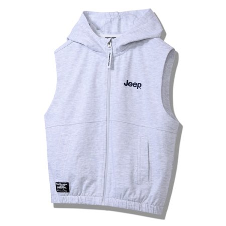 지프 체로키 셋업 민소매 후드집업