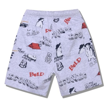 지프키즈 캠핑베어 전판싱글 반바지