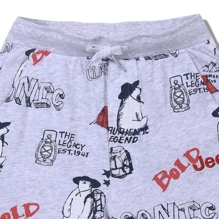 지프키즈 캠핑베어 전판싱글 반바지