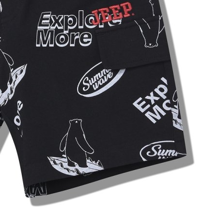 지프키즈 전판 싱글 반바지