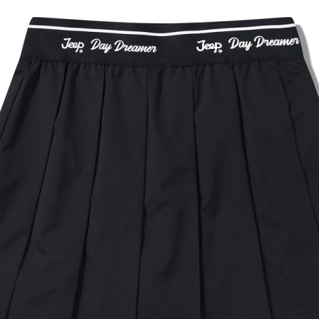 이밴드 플리츠 스커트