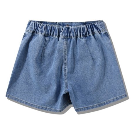 여아 플리츠 데님 스커트