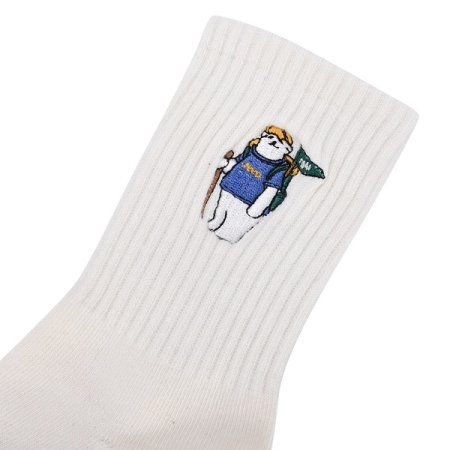 지프 등산곰 자수 삭스키즈