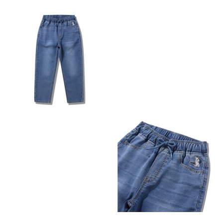 베이직 여름 배기 데님팬츠