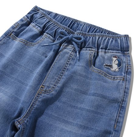 베이직 여름 배기 데님팬츠